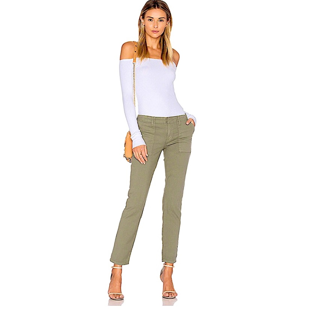 Joie Painters Pant in Fatigue Green Size 26 EUC